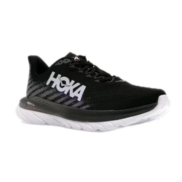 Hoka One One Mens Black Mach 5 Running Shoe 12